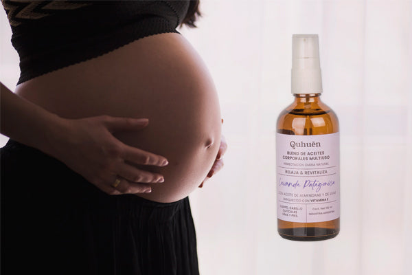 Aceites naturales para las estrías durante el embarazo